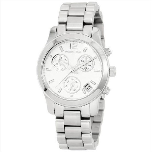 Michael Kors MK5428 Runway Silver Watch